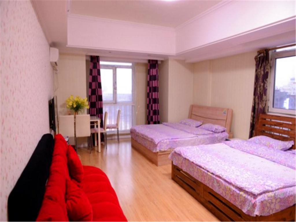 Green Express Apartment Harbin West Railway Station Ruang foto